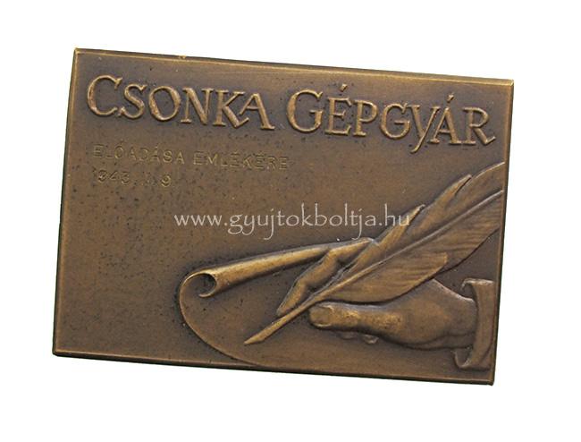 Csonka Gépgyár / Elõadása emlékére 1943